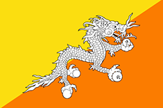 Bandiera Bhutan Bandiera Bhutan
