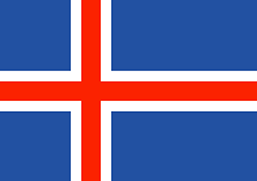 Bandiera Islanda - Mobile Tismi